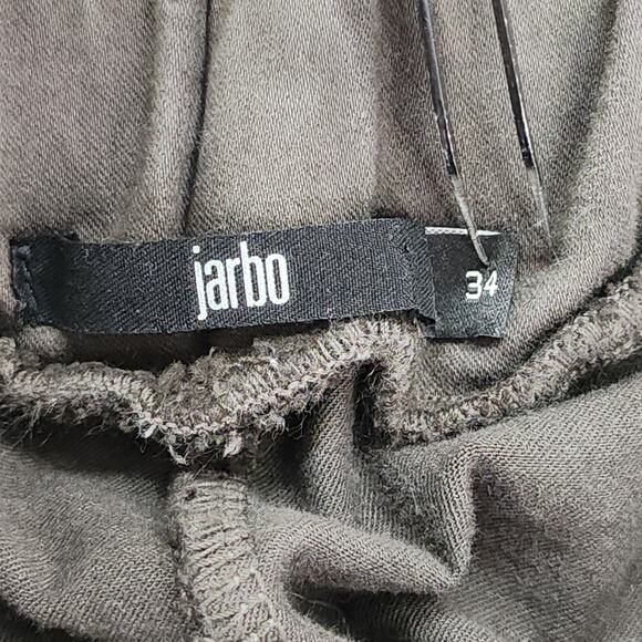 Jarbo Pant Womens Size 34 US 4 Gray Brown Pull On Skinny Ankle Back Seam Stretch - Picture 3 of 9